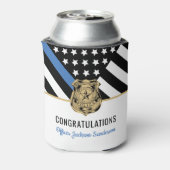 法執行警察署退職パーティー 缶クーラー (缶裏面)