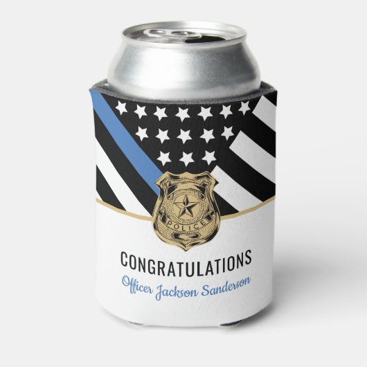 法執行警察署退職パーティー 缶クーラー (缶裏面)