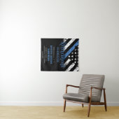 法執行警察退職パーティー歓迎 タペストリー (インサイチュ(横))