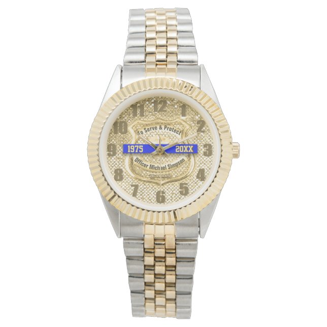 法執行退職腕時計 腕時計 (正面)