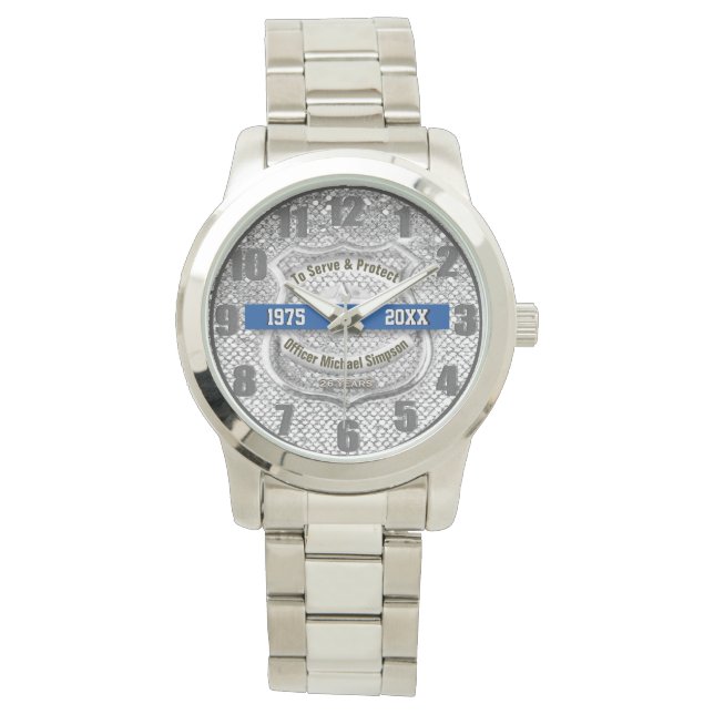 法執行退職腕時計 腕時計 (正面)