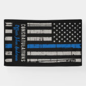 法執行退職警察シンブルーラインB 横断幕 (横)