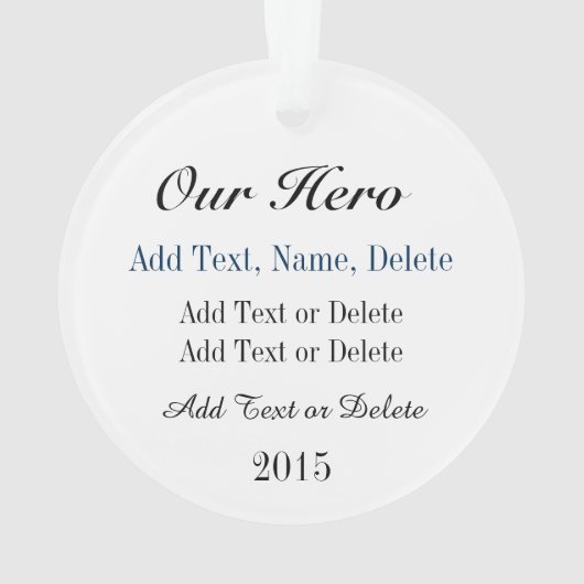 法執行 – 警察 – SRF オーナメント (裏面)