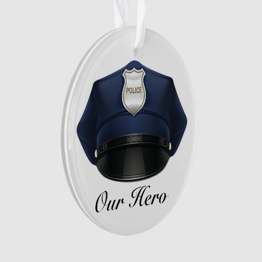 法執行 – 警察 – SRF オーナメント (正面)