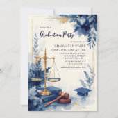 法学はかりで測校フローラ大学院写真 招待状 (正面)