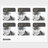 法学はかりで測院卒業 スクエアシール (シート)