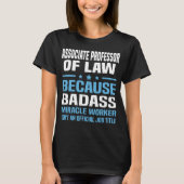 法学准教授 Tシャツ (正面)