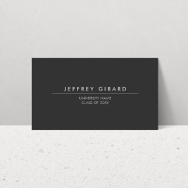 法学生ビジネスモダンカード コーリングカード