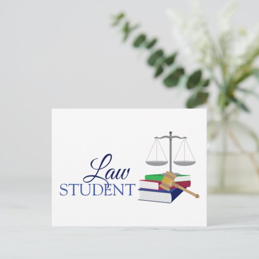 法学生 ポストカード (スタンド正面)