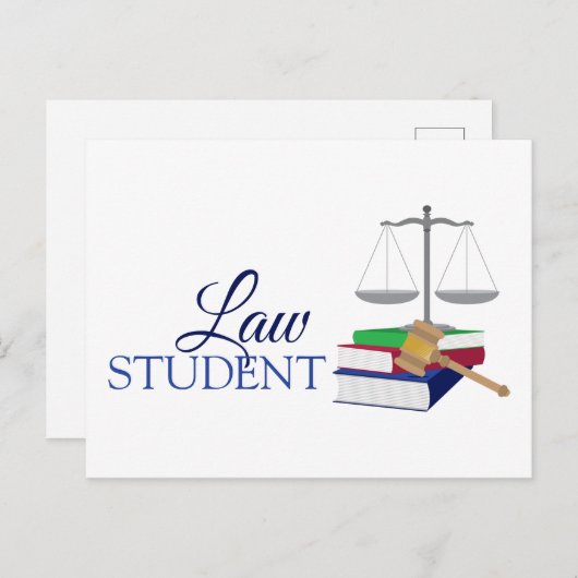 法学生 ポストカード (正面/裏面)
