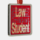 法学生 メタルオーナメント (右)