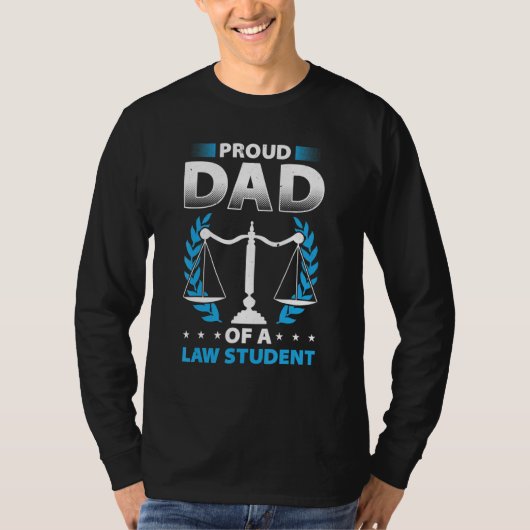 法学生 ロースクール 生徒 弁護士 志望 Tシャツ (正面)