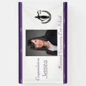 法学部はかりで測卒業 横断幕 (縦)