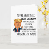 法定後見人最高の贈与 カード (黄色い花)