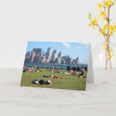 法宝軒の日曜の午後 カード (黄色い花)