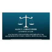 法尺度 マグネット名刺 (正面)