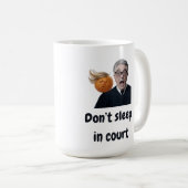 法廷で眠らないで コーヒーマグカップ (正面右)