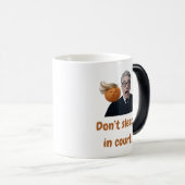 法廷で眠らないで モーフィングマグカップ (正面右)