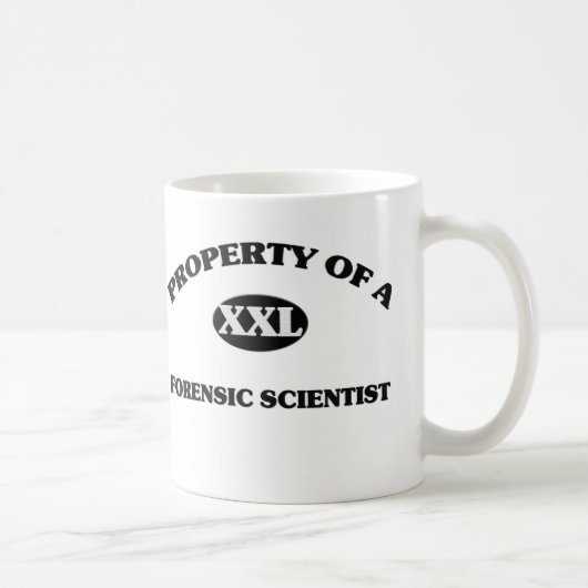 法廷の科学者の特性 コーヒーマグカップ (右)