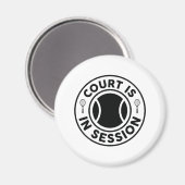 法廷は開廷している マグネット (正面/裏面)