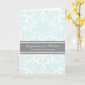 法廷内の娘結婚と息子 カード (黄色い花)