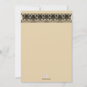 法廷卒業党招待状 招待状 (裏面)