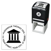 法廷弁護士法廷裁判官NF氏名 セルフインキングスタンプ (インサイチュ)