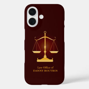法廷弁護士 iPhone 16ケース