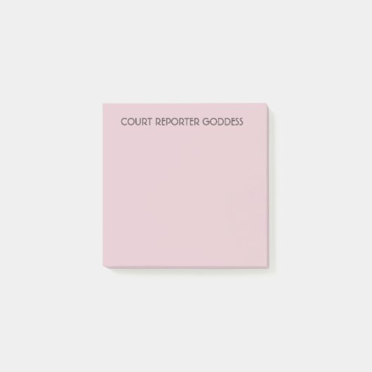 法廷記者のためのポスト・イット ポストイット (正面)