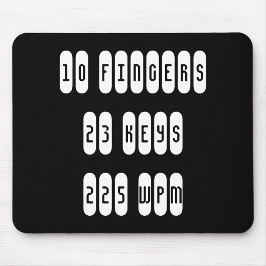 法廷記者のマウスパッド マウスパッド (正面)