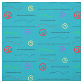 法廷記者の頭脳の単語そして句 ファブリック (見本)