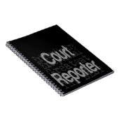 法廷記者 ノートブック (右側)