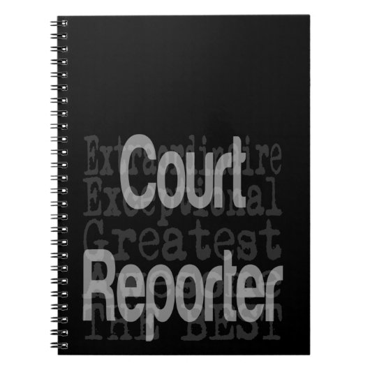 法廷記者 ノートブック (正面)