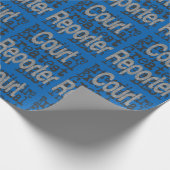 法廷記者 ラッピングペーパー (角)