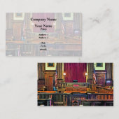 法廷 名刺 (正面/裏面)