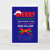 法律おもしろいの息子 カード (正面)
