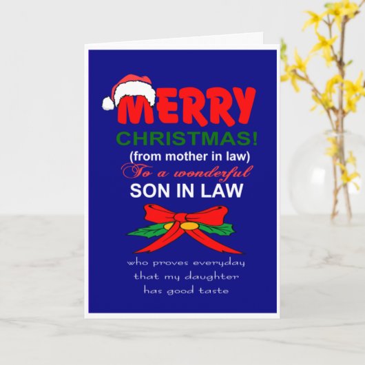 法律おもしろいの息子 カード (黄色い花)