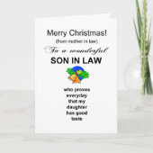 法律おもしろいの息子 カード (正面)