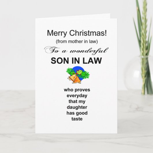 法律おもしろいの息子 カード (正面)