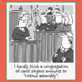 法律おもしろいテーマクリスマス シーズンカード