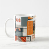 法律お気に入りのの息子誕生日クール写真Mag 003 コーヒーマグカップ (左)