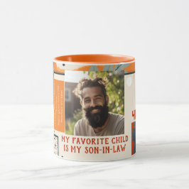 法律お気に入りのの息子誕生日クール写真Mag 003 マグカップ