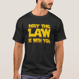 法律があなたと一緒に新しい弁護士おもしろいの弁護士 Tシャツ