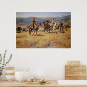 法律がCM Russellによってチャンスの端を鈍くする場合 ポスター (キッチン)