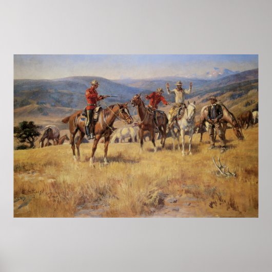 法律がCM Russellによってチャンスの端を鈍くする場合 ポスター (正面)