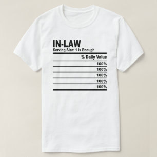 法律で家族の栄養の事実がパーソナライズさカスタムれる Tシャツ