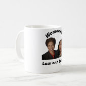 法律と注文のための女性FaniとTanyaコーヒーマグ コーヒーマグカップ (正面左)