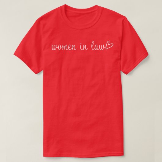 法律に基づく女性25 Tシャツ (デザイン正面)