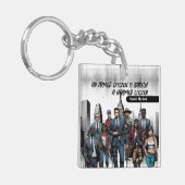 法律に従う国民 キーホルダー (正面左)