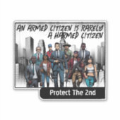 法律に従う国民 シール (正面)